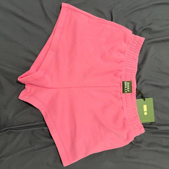 Daily Drills Fleece Super Shorts, Color: Cheeks , SIZE:M/L - Picture 1 of 5